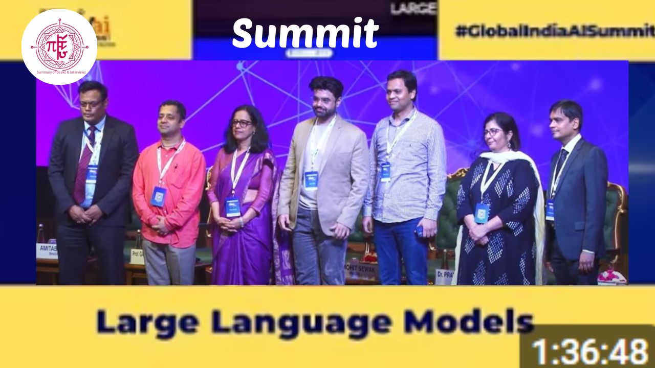 Global India AI Summit 2024: Panel Discussion on Large Language Models by IndiaAI