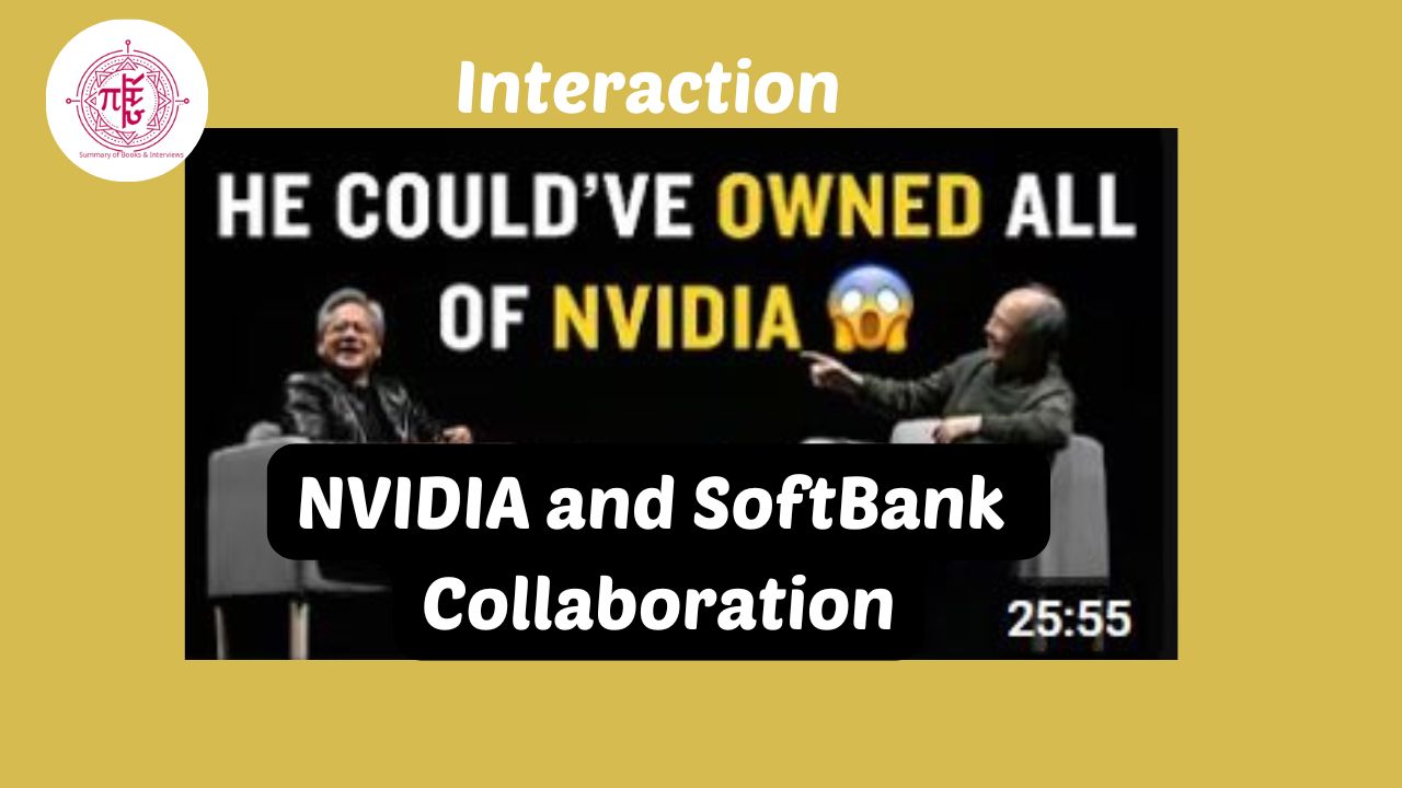 Jenson Huang and Masayoshi Son Interaction