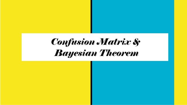 Confusion Matrix