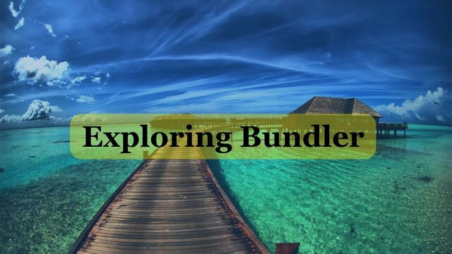 Exploring Bundler