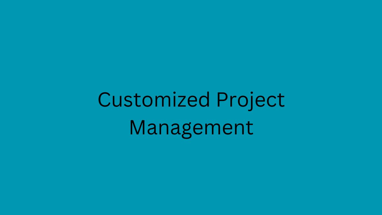 Customized PM Courses