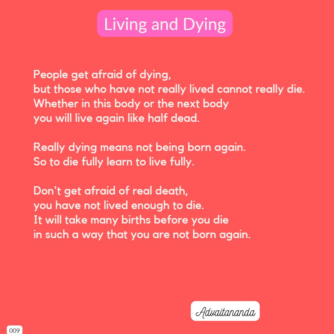 Living and Dying