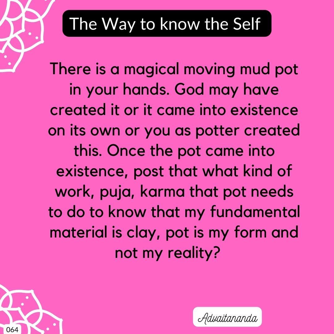 The Way to know the Self
