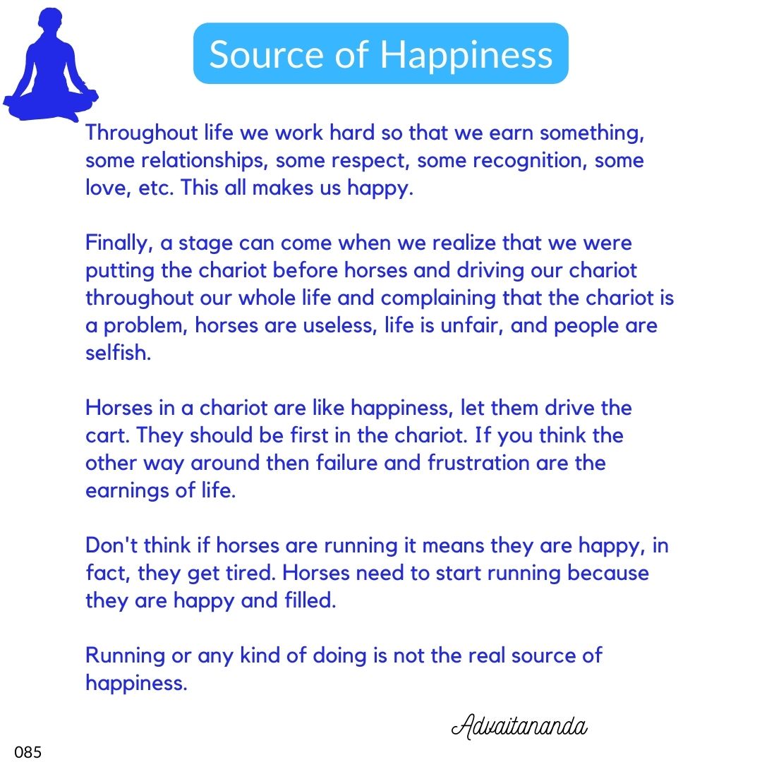 Source of Happiness