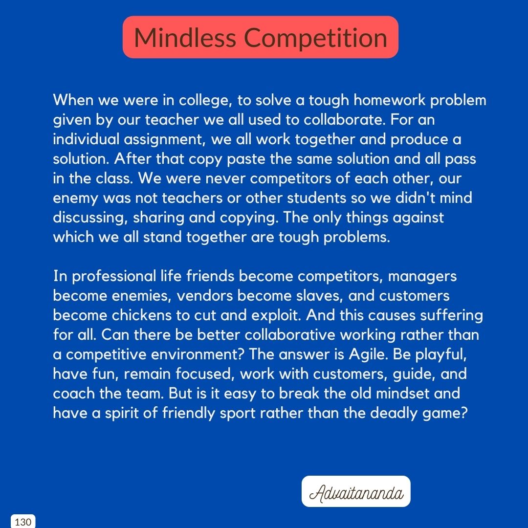 Mindless Competition
