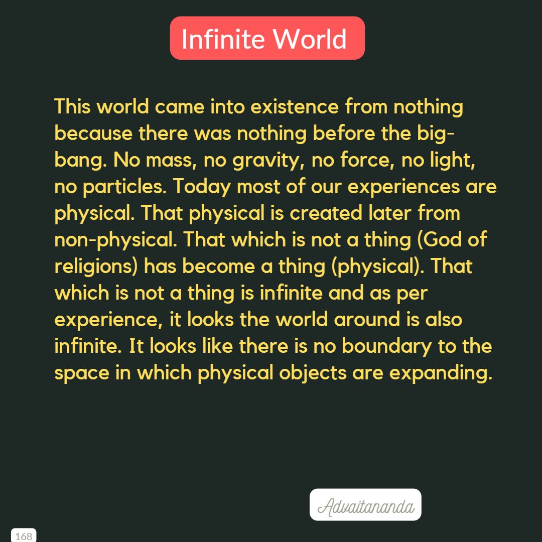 Infinite World