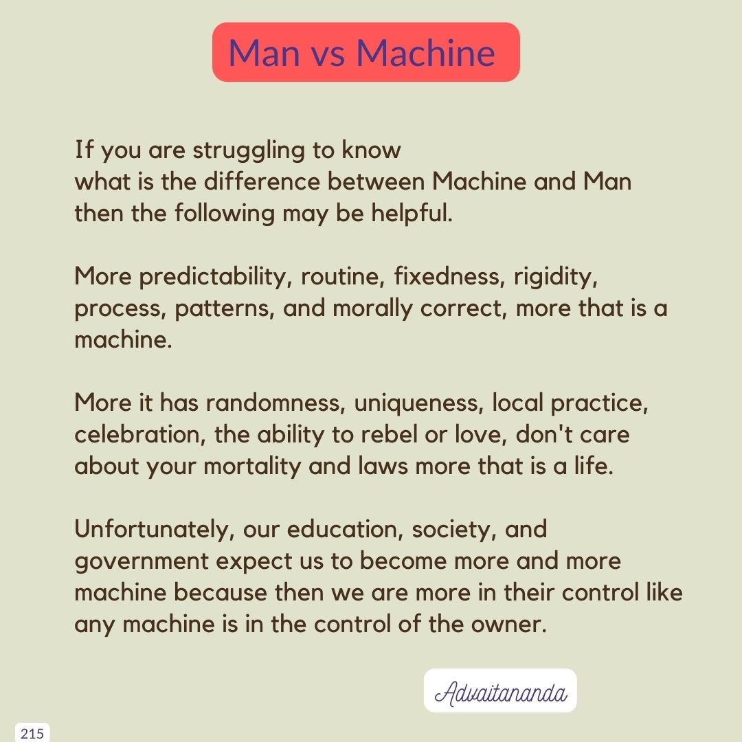 Man vs Machine