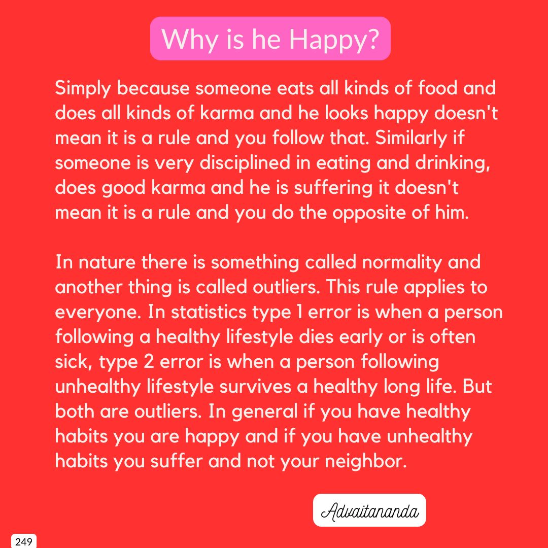 Why is he happy?