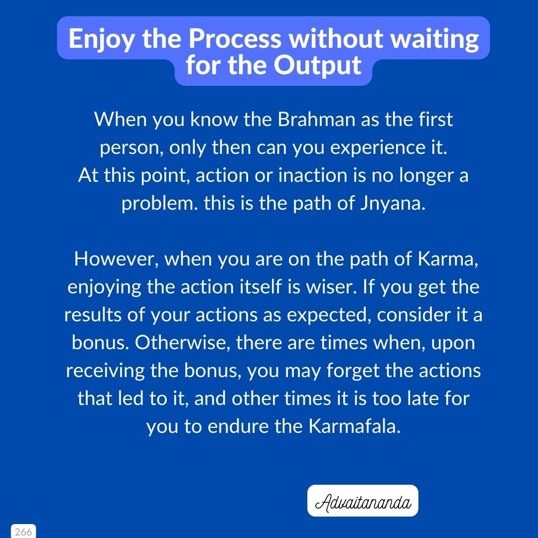 Enjoy the Process