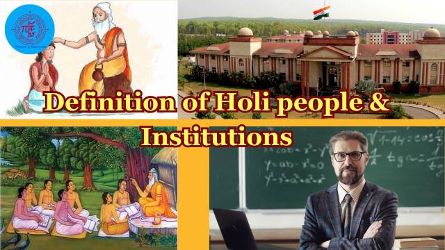 Definition of Holi people