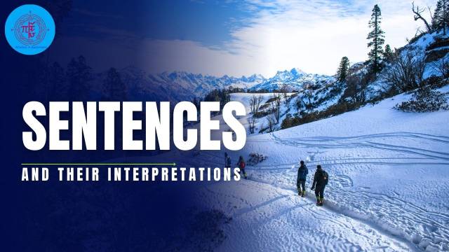 Sentences and Their Interpretations